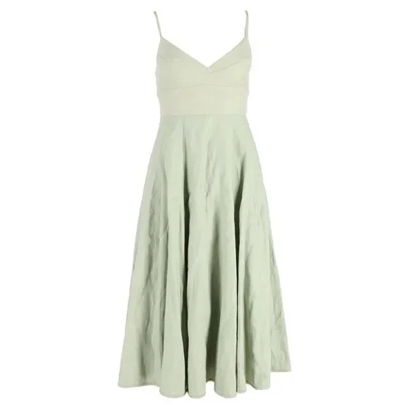 green emerald velvet dress [WW22733] Zimmermann main image 1